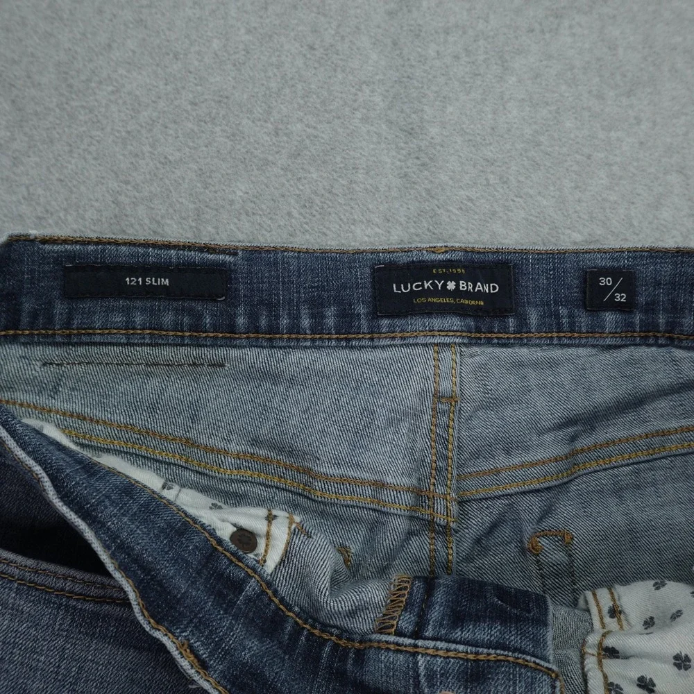 Lucky Brand‎ Jeans Mens 30x32 Blue 121 Slim Denim Casual Stretch